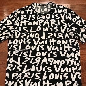 Louis Vuitton Men’s Stephen Sprouse Graffiti Tee